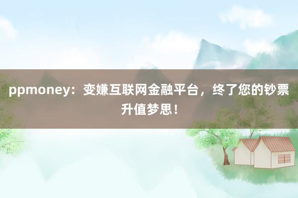 ppmoney：变嫌互联网金融平台，终了您的钞票升值梦思！