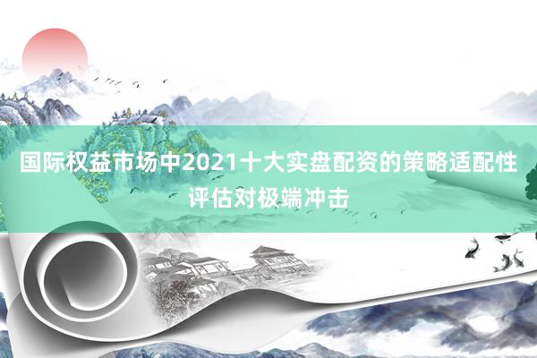 国际权益市场中2021十大实盘配资的策略适配性评估对极端冲击